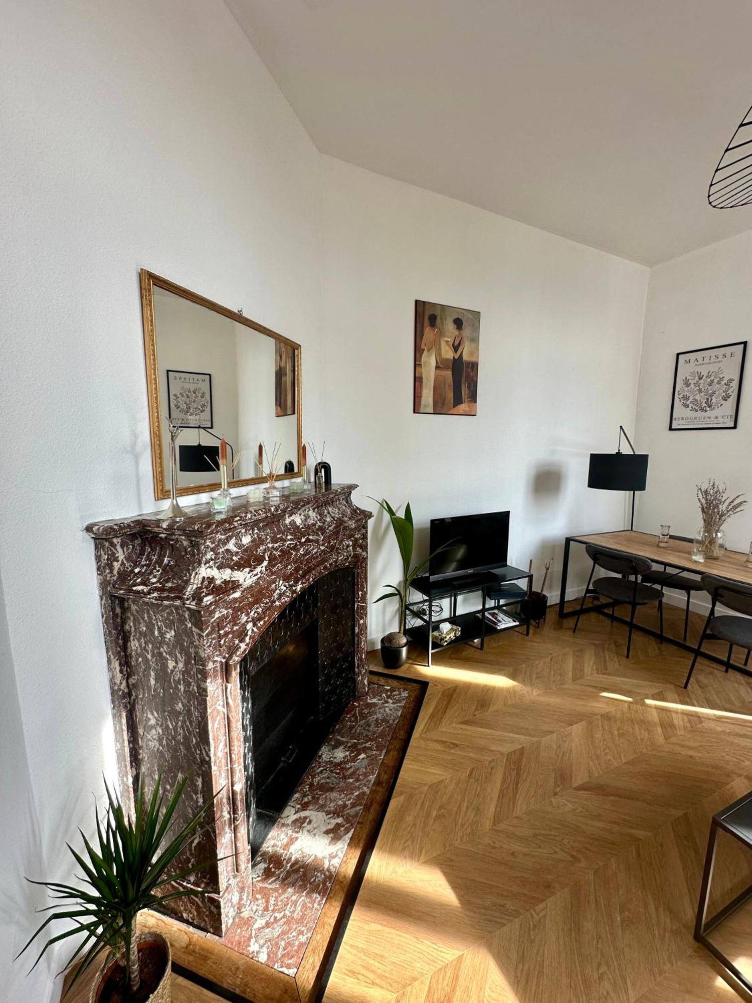 Spacieux Appt Haussmannien Parking Prive Amiens Luaran gambar