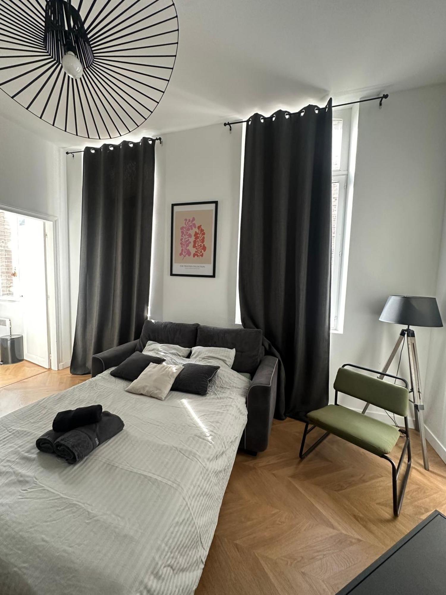 Spacieux Appt Haussmannien Parking Prive Amiens Luaran gambar